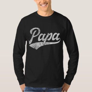 T-shirt Mens Papa grand-père papa Fête des pères d'anniver