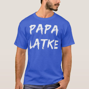 T-shirt Mens Papa Latke Mens Latke Hanoukka Cadeau unique