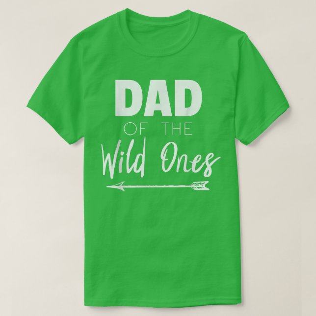 T-shirt Mens Papa Of The Wild Ones Père Couples s  (Design devant)