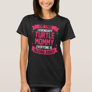 T-shirt Mens Papa Père Turtle