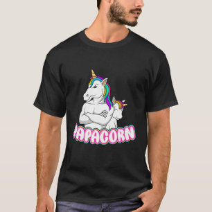 T-shirt Mens Papacorn Unicorn Papa 1