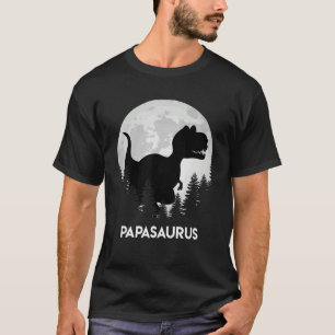 T-shirt Mens Papasaurus Daddy Father 1