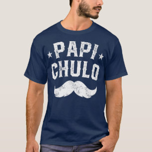 T-shirt Mens Papi Chulo Regalo Para Papa