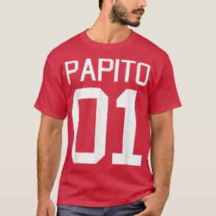 T-shirt Mens Papito Dia del Padre El Mejor Papa Del Mundo
