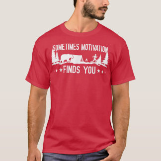 T-shirt Mens Parfois Motivation Vous Trouve - Campin Drôle