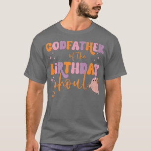 T-shirt Mens Parrain de l'Anniversaire Ghoul Ghost Hallowe