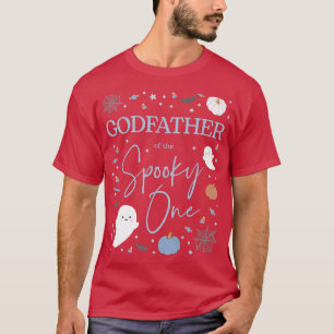 T-shirt Mens Parrain du Éffrayant Un premier anniversaire