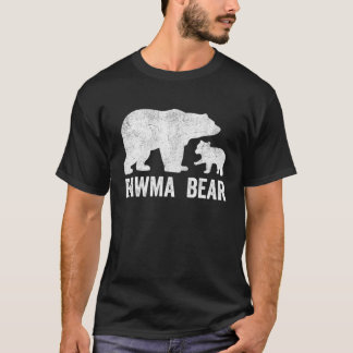 T-shirt Mens Pawma Ours Mères Fête Grand-mère, Funky Cub K