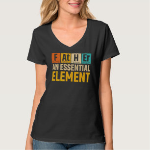 T-shirt Mens Père Un Élément Essentiel Période Fatheru20