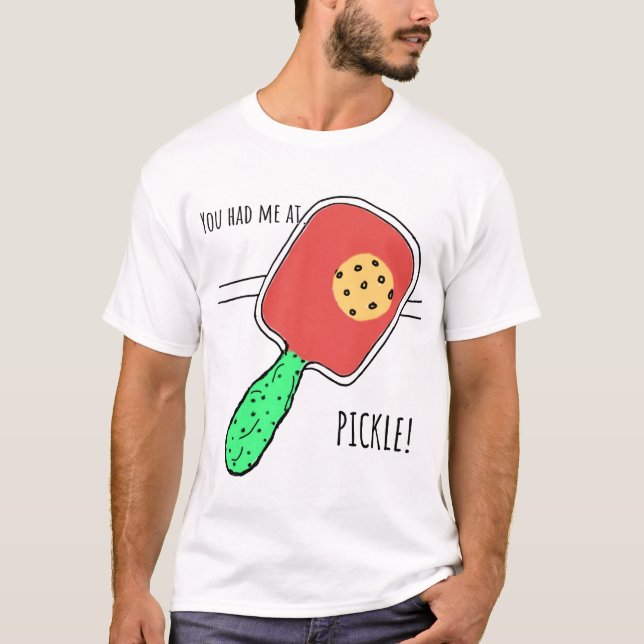T-shirt Mens Pickleball (Devant)