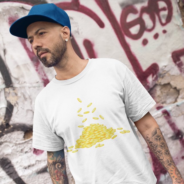 T-Shirt Mens Pièces D'Or (Créateur téléchargé)