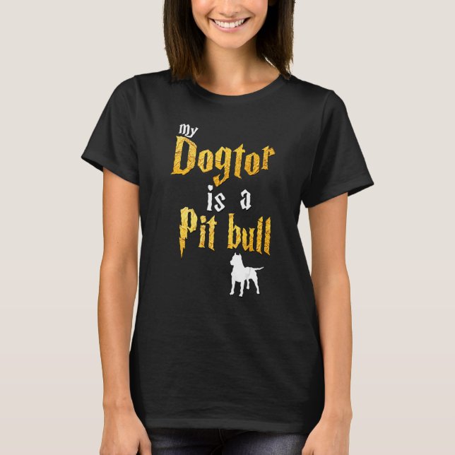 T-shirt Mens Pitbull Pitbull (Devant)