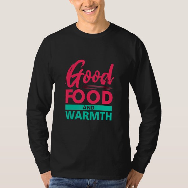 T-shirt Mens Plant Based Food  Good Mood Go Vegan (Devant)