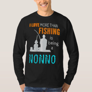 T-shirt Mens Plus Que Love Fishing Nonno Italie Gr Italien