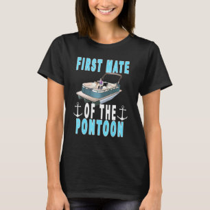 T-shirt Mens Pontoon Premier Mate Pontoon Capitaine Et Pre
