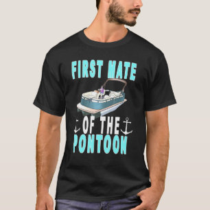 T-shirt Mens Pontoon Premier Mate Pontoon Capitaine Et Pre