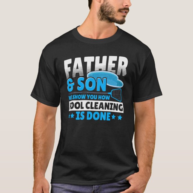 T-shirt Mens Pool Guy Pour Un Pool Boy (Devant)