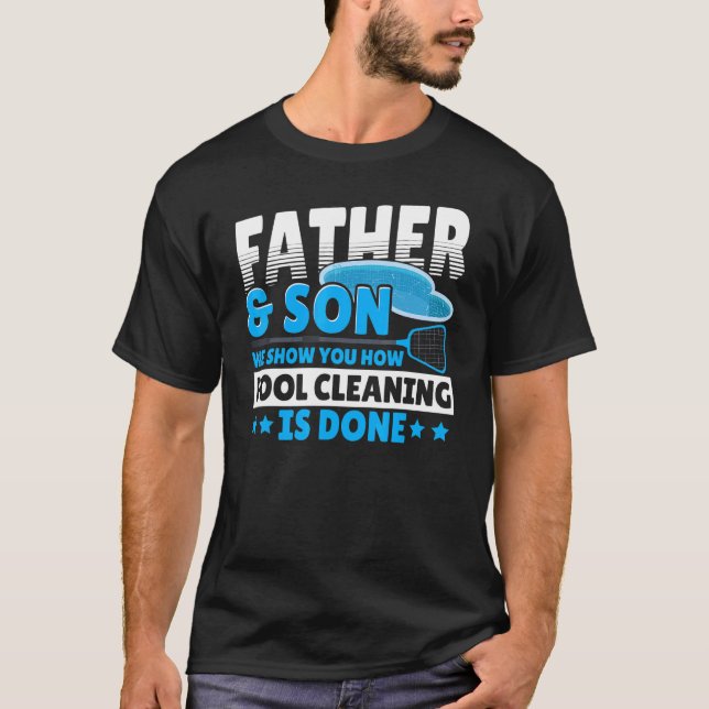 T-shirt Mens Pool Guy Pour Un Pool Boy (Devant)