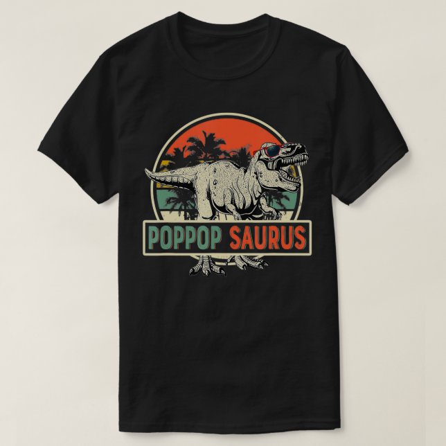 T-shirt Mens PopPopsaurus T re Dinosaur Pop Saurus Fath (Design devant)