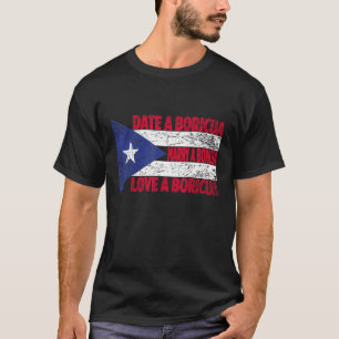 T-shirt Mens Porto Rico Island Fière Puer des Américains