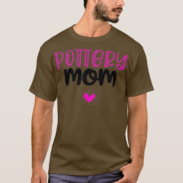 T-shirt Mens Potterie Cadeaux Pour Femmes Potterie Maman A (Devant)