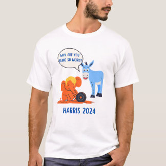 T-shirt Mens Pourquoi es-tu si bizarre ?