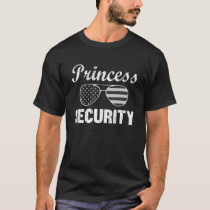 T-shirt Mens Princess Sécurité Cadeaux Parfaits Pour Papa
