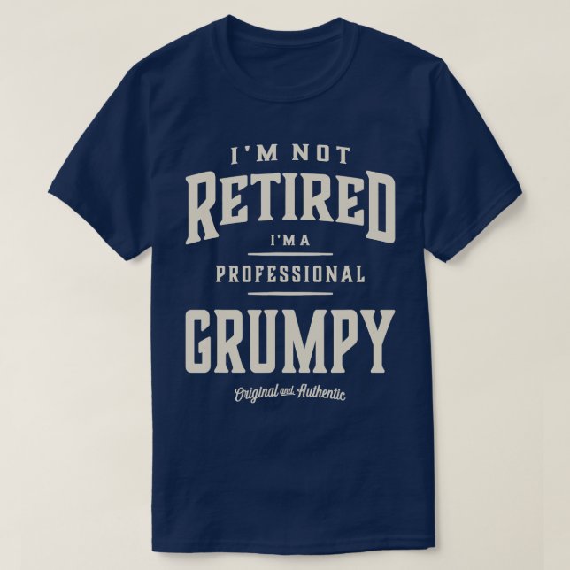 T-shirt Mens Professional Grandpa Edition Papa Grandpa (Design devant)
