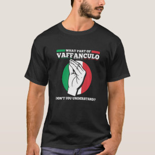 T-shirt Mens Quelle Partie De Vaffanculo Ne Comprenez-Vous