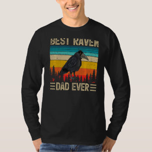 T-shirt Mens Raven Bird Vintage Best Raven Papa Jamais Fau