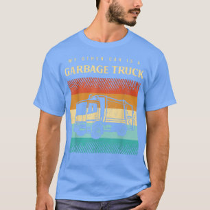 T-shirt Mens Recyclage Chauffeur De Camion Dit Pour Un Con