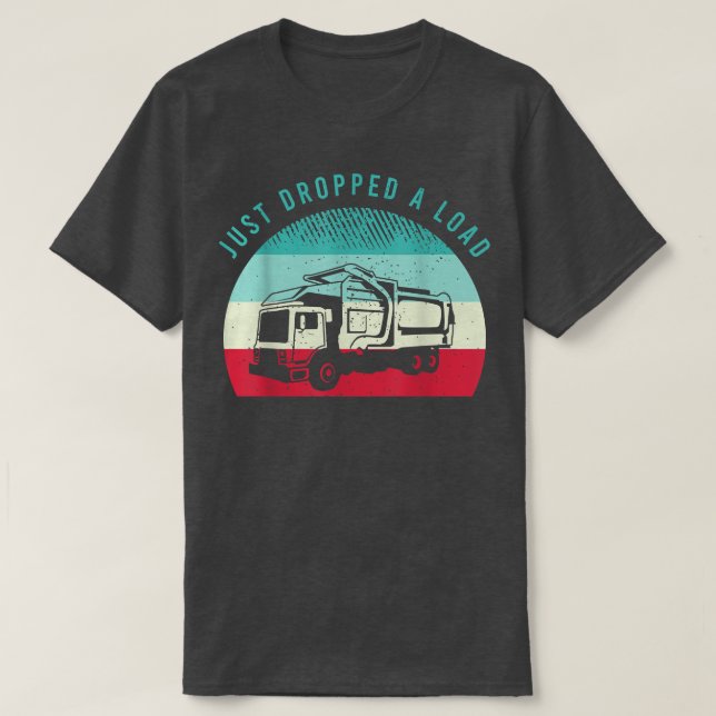T-shirt Mens Recycling Truck Driver Saying For A Driver Of (Design devant)