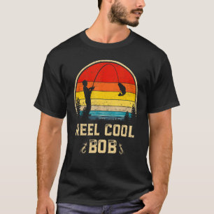 T-shirt Mens Reel Cool Bob Pêche Amusants Fête des pères F