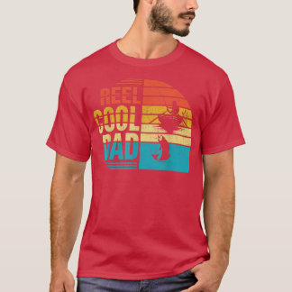 T-shirt Mens Reel Cool Dadfathers Jour Cadeau Pour Pêcher 