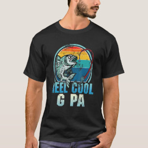 T-shirt Mens Reel Cool G Pa Fisherman Daddy Fête des pères
