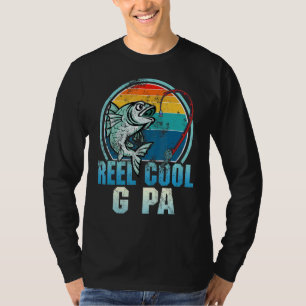 T-shirt Mens Reel Cool G Pa Fisherman Daddy Fête des pères