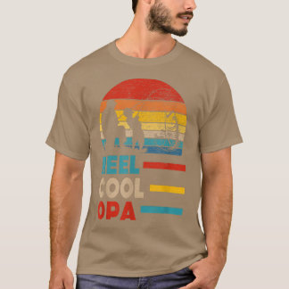 T-shirt Mens Reel Cool Opa Fisherman Daddy Père Day Cadeau