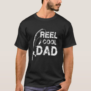 T-shirt Mens Reel Cool Papa Pêche Fête des pères Papa