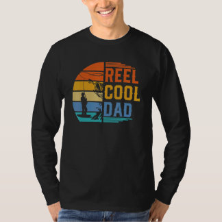 T-shirt Mens Reel Cool Papa Pêche Fête des pères Papa Plai