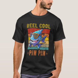 T-shirt Mens Reel Cool Paw Paw Pêcheur Funny Paw Paw Fat