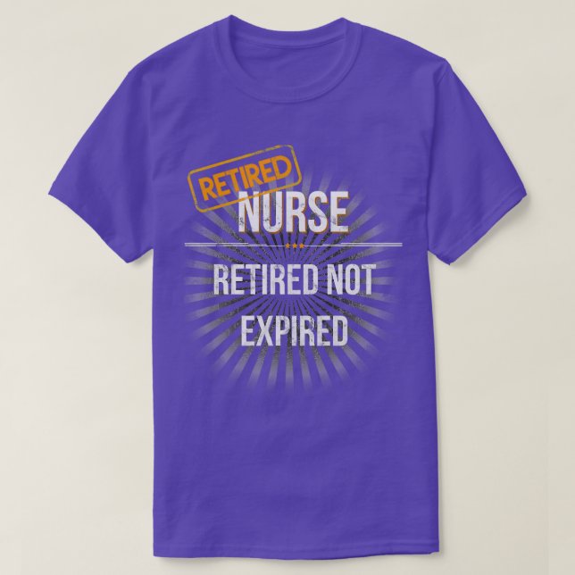 T-shirt Mens Retired Nurse Retirement Gift for Nurses (Design devant)