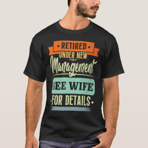 T-shirt Mens Retraité sous la nouvelle direction voir épou