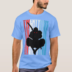 T-shirt Mens Retro 25e anniversaire pour Ninja Hommes Samu