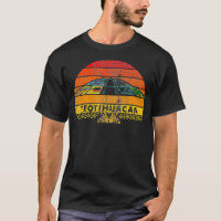 Mens Retro Aztecs Teotihuacan Pyramide of the Sol