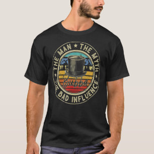 T-shirt Mens Retro Bubba L'Homme Le Mythe La Légende Pour