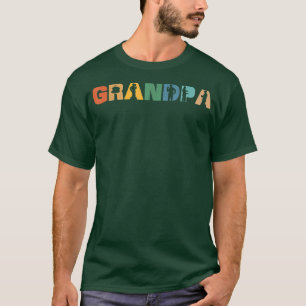 T-shirt Mens Retro Café Vintage Grand-père Amusant Grand-p