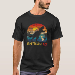 T-shirt Mens Retro Vintage Grampysaurus Rex Cadeaux Famill
