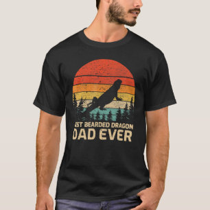 T-shirt Mens Retro Vintage Meilleur Dragon Porté Papa Jama