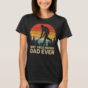 T-shirt Mens Retro Vintage Meilleur Hockey De Champ Papa J