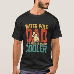 T-shirt Mens Retro Water Polo Papa Joueur Fête des pères d